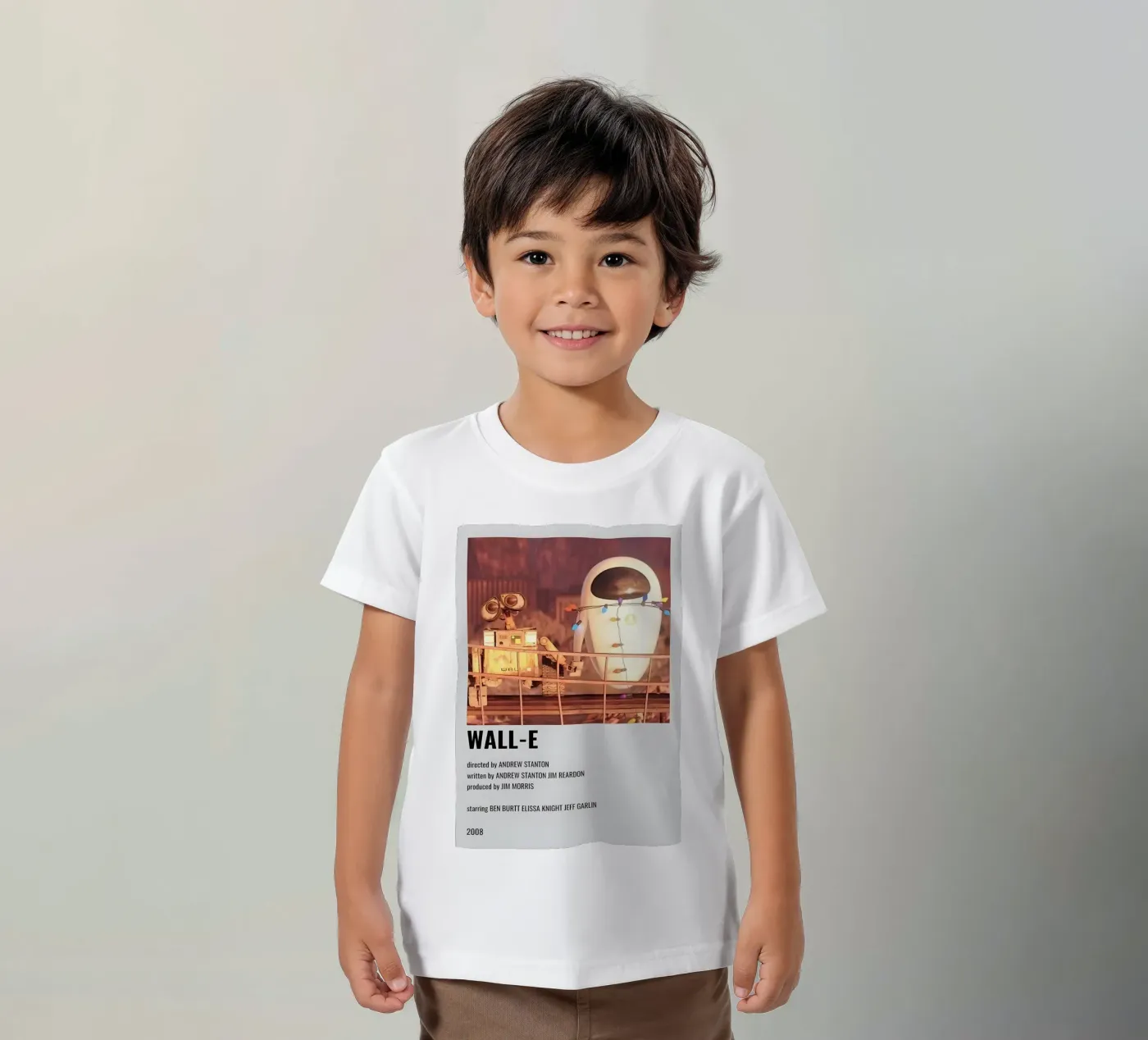 WALL-E kinder t-shirt van MVFminimalist