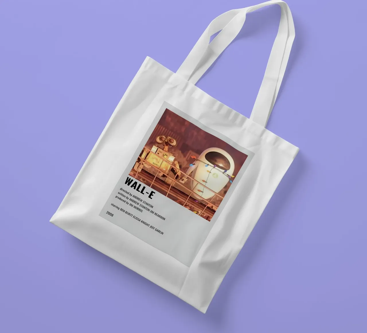 WALL-E tote bag by MVFminimalist