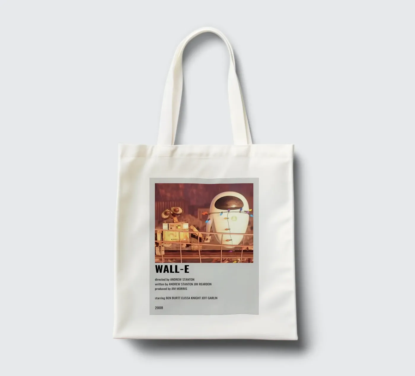 WALL-E tote bag by MVFminimalist