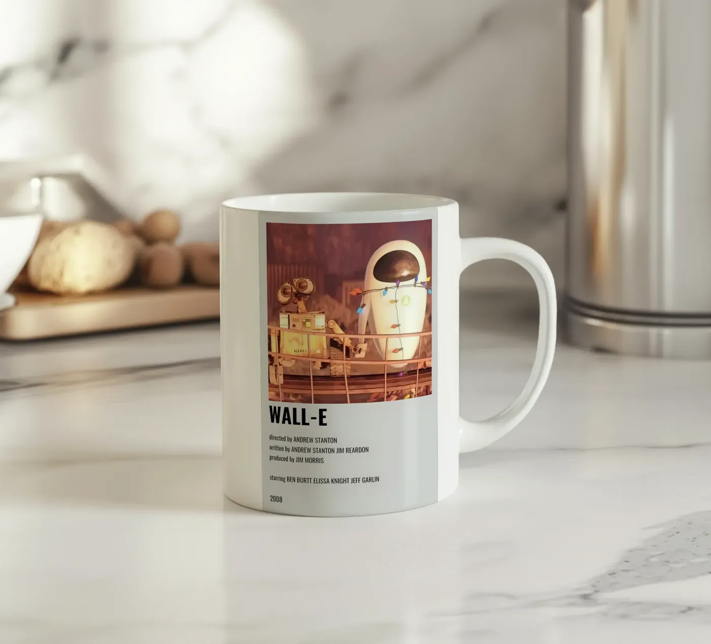 WALL-E Keramik Tasse von MVFminimalist