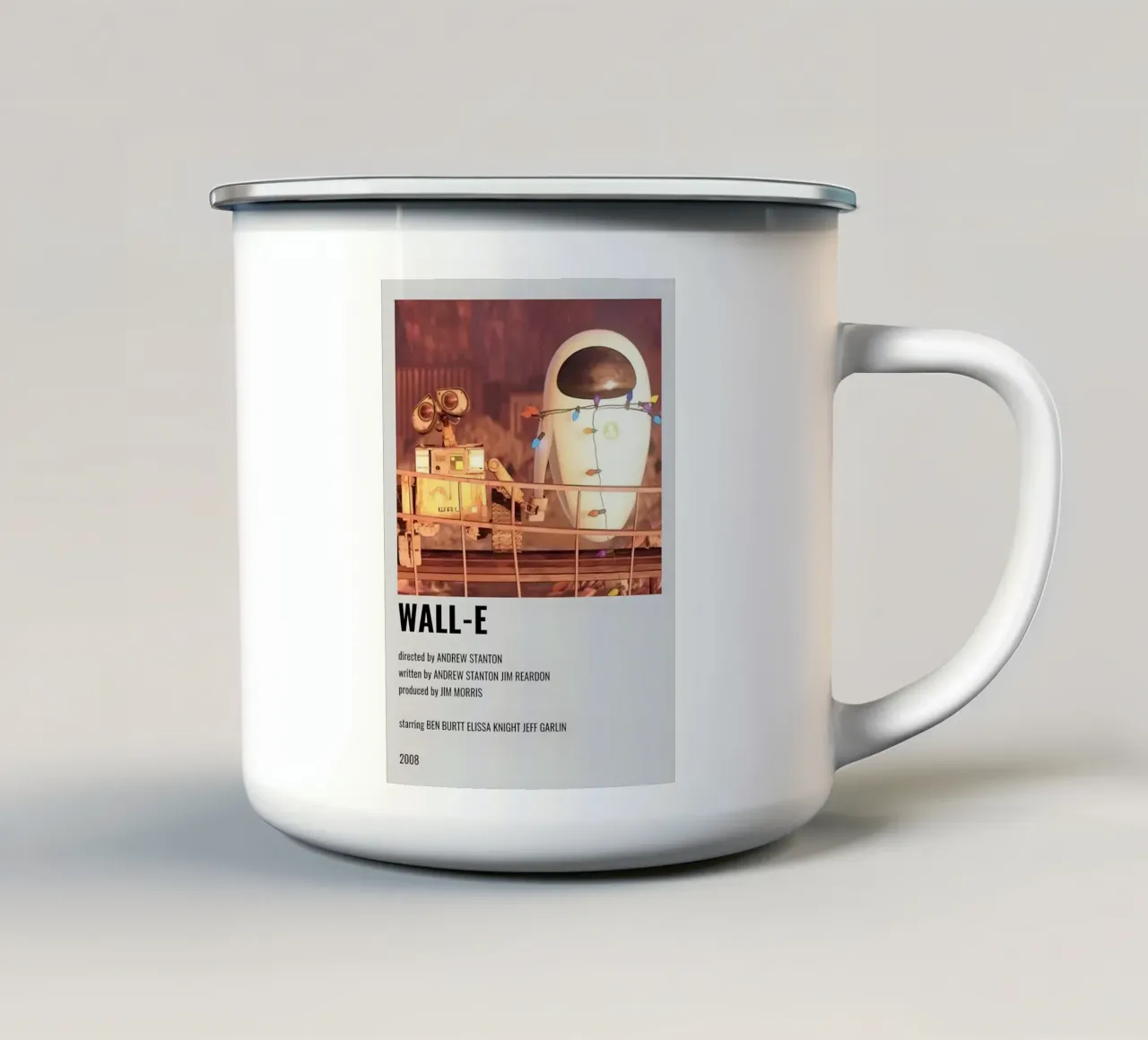WALL-E tazza in smalto da MVFminimalist