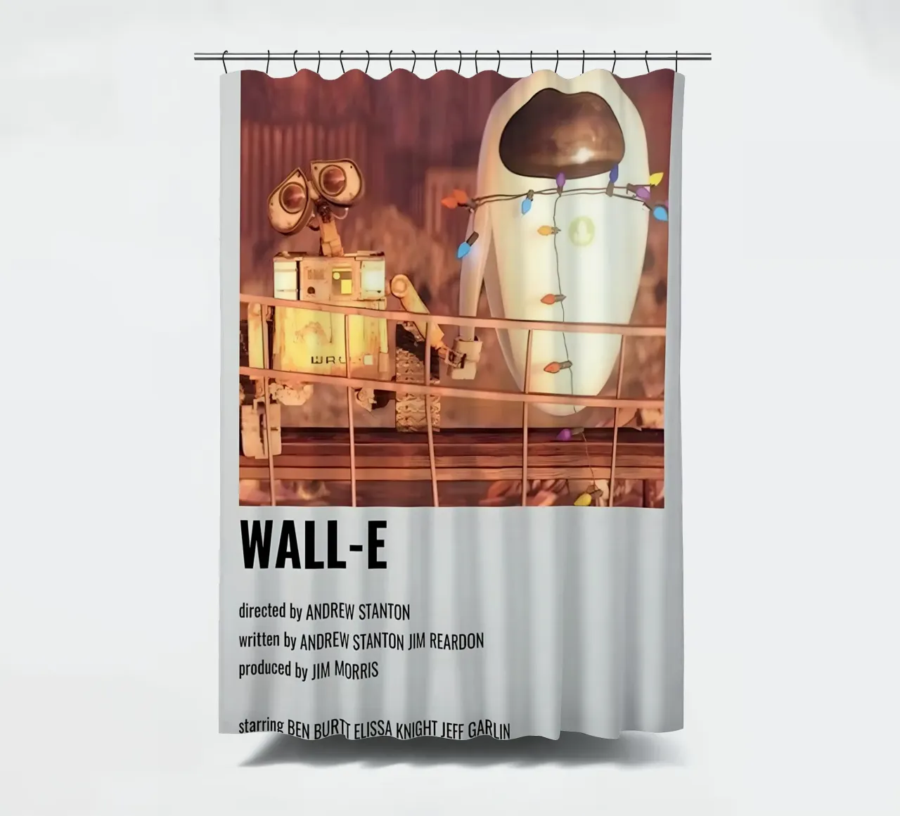 WALL-E Duschvorhang von MVFminimalist
