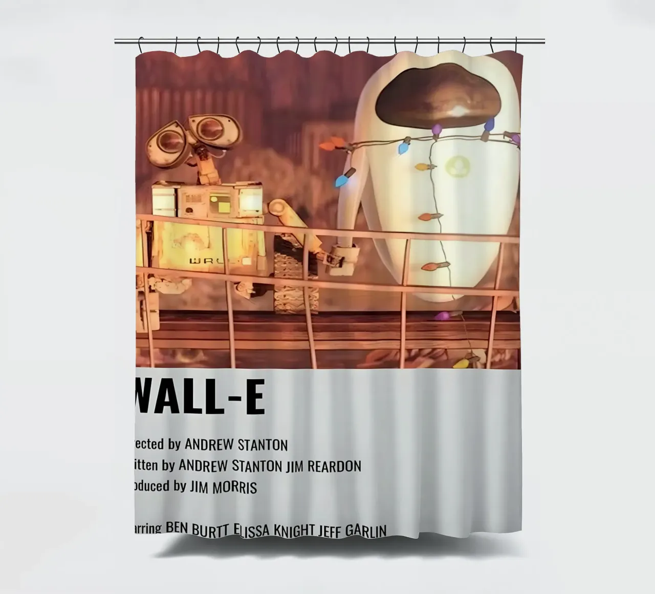 WALL-E Duschvorhang von MVFminimalist