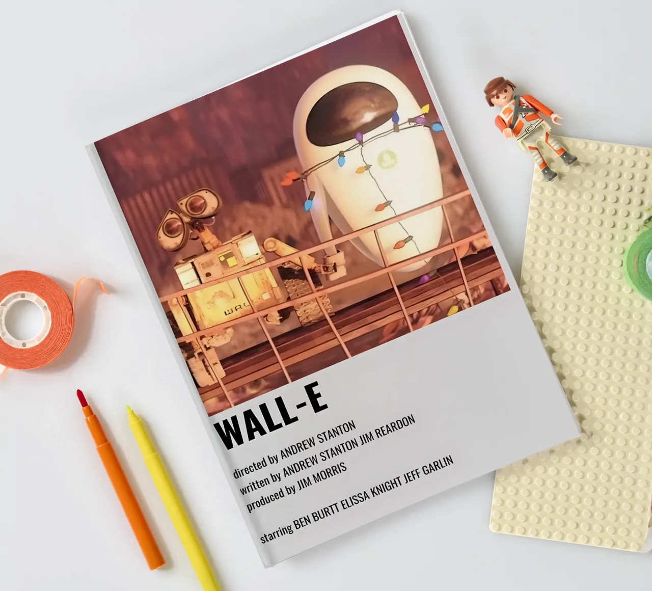 WALL-E Notizbuch von MVFminimalist