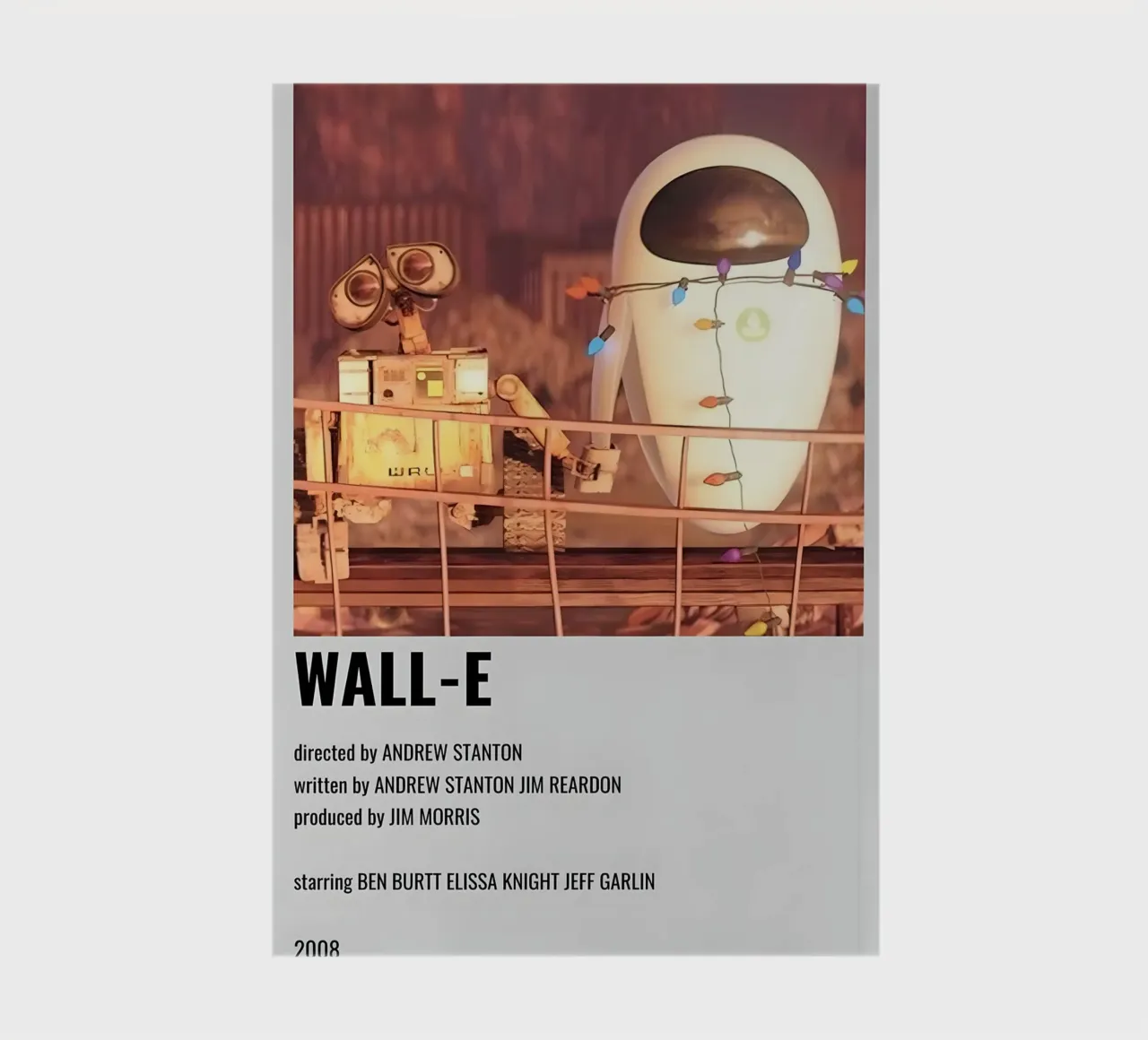 WALL-E notebook by MVFminimalist