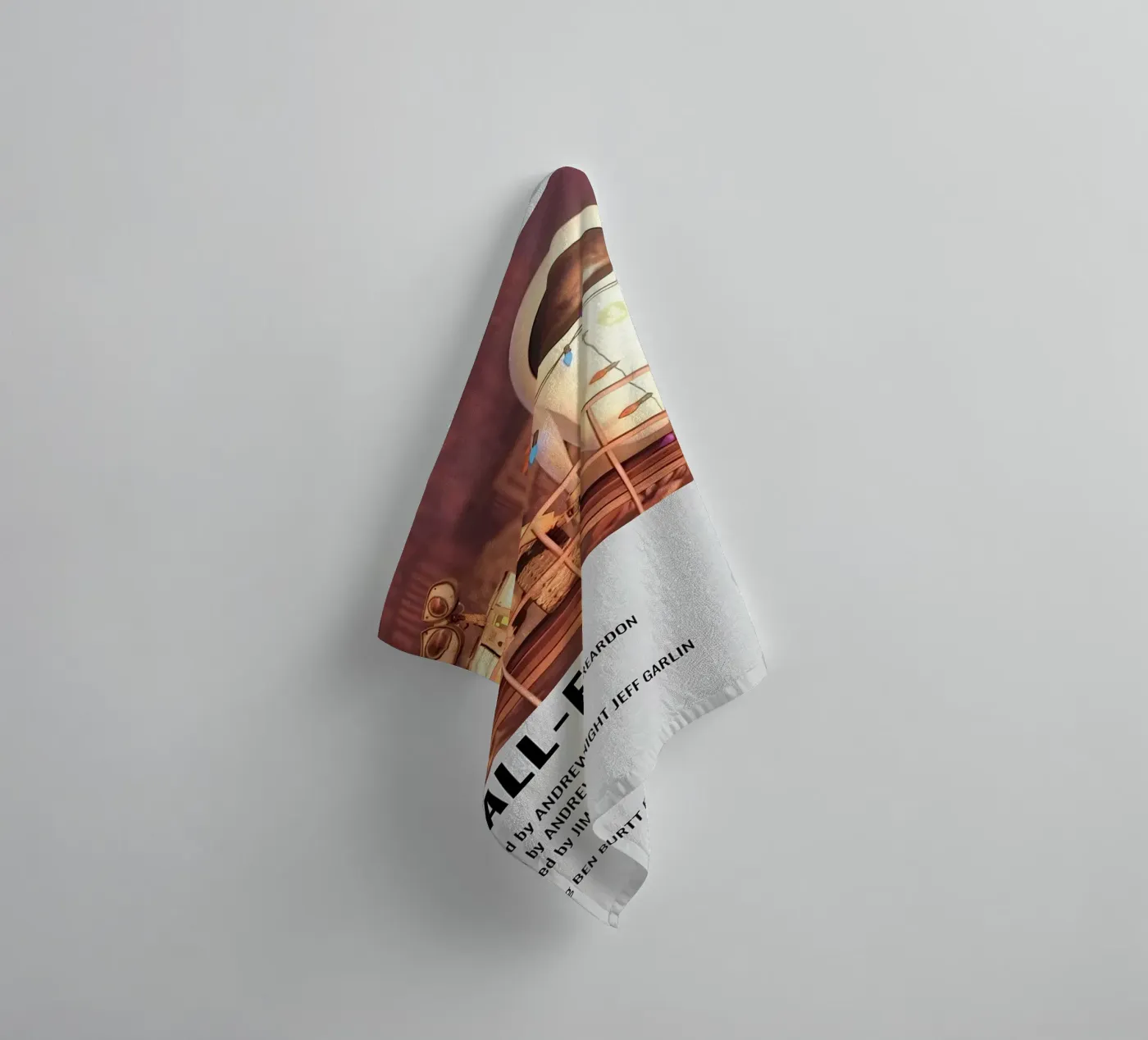 WALL-E badhanddoek van MVFminimalist
