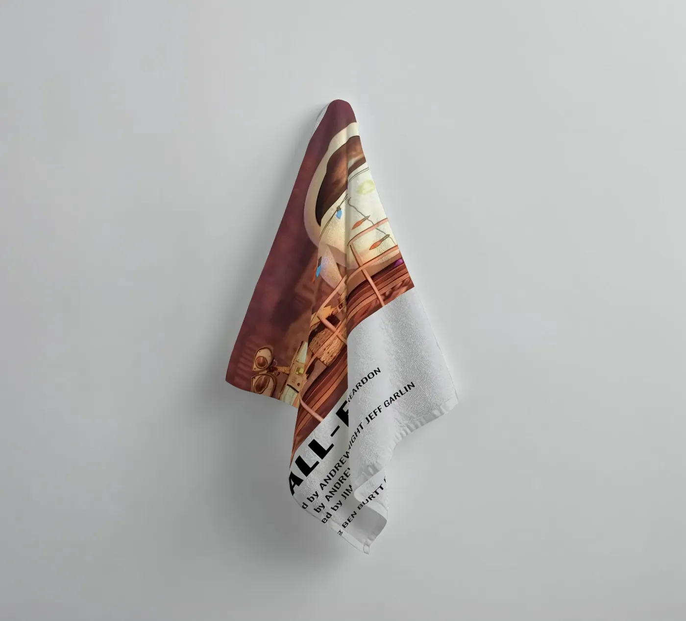 WALL-E badhanddoek van MVFminimalist