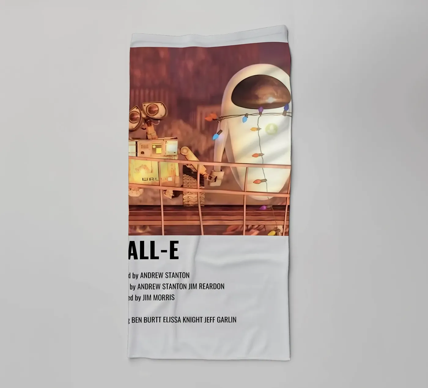 WALL-E badhanddoek van MVFminimalist