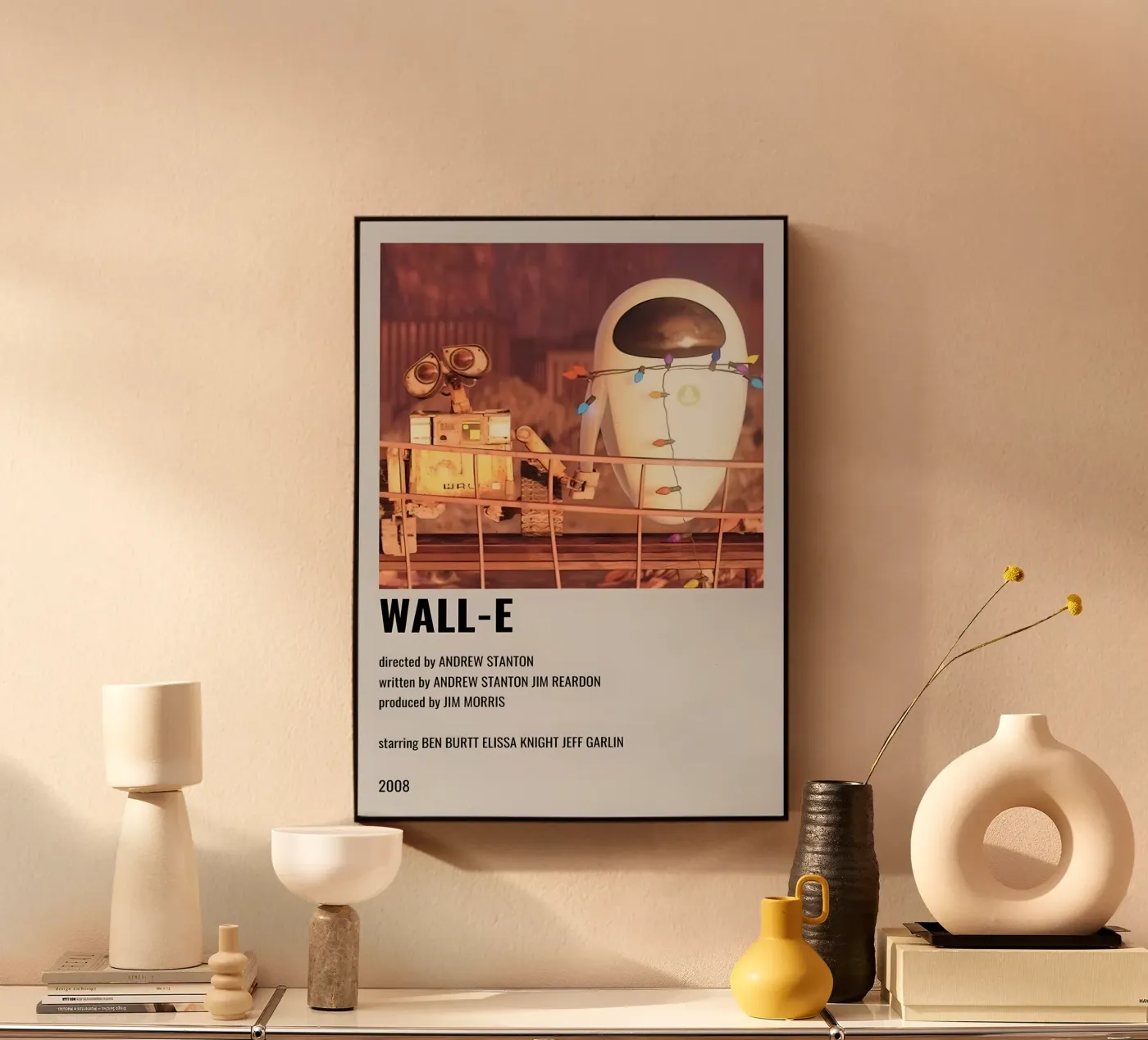 WALL-E acrylic glass by MVFminimalist