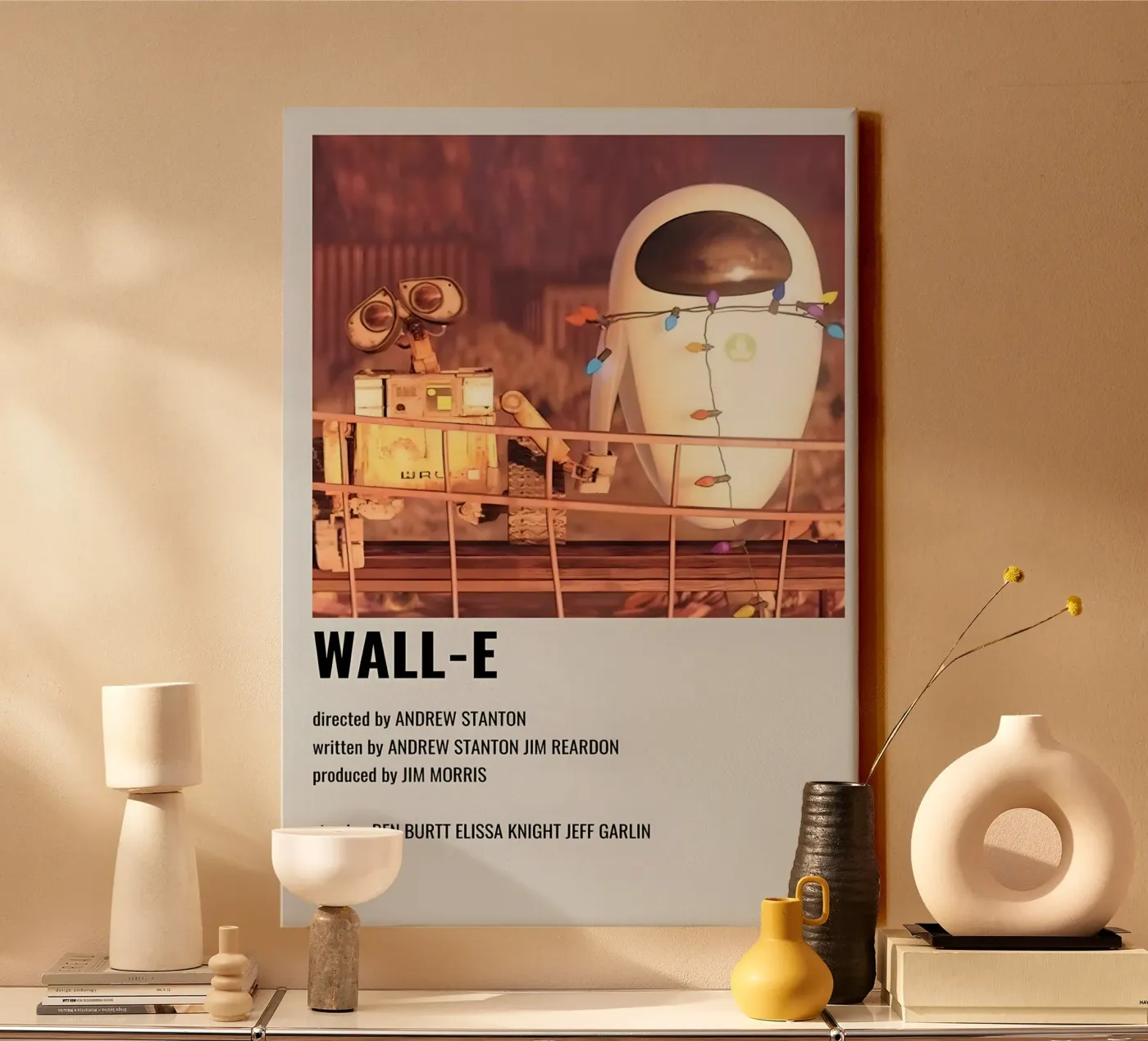 WALL-E canvas by MVFminimalist