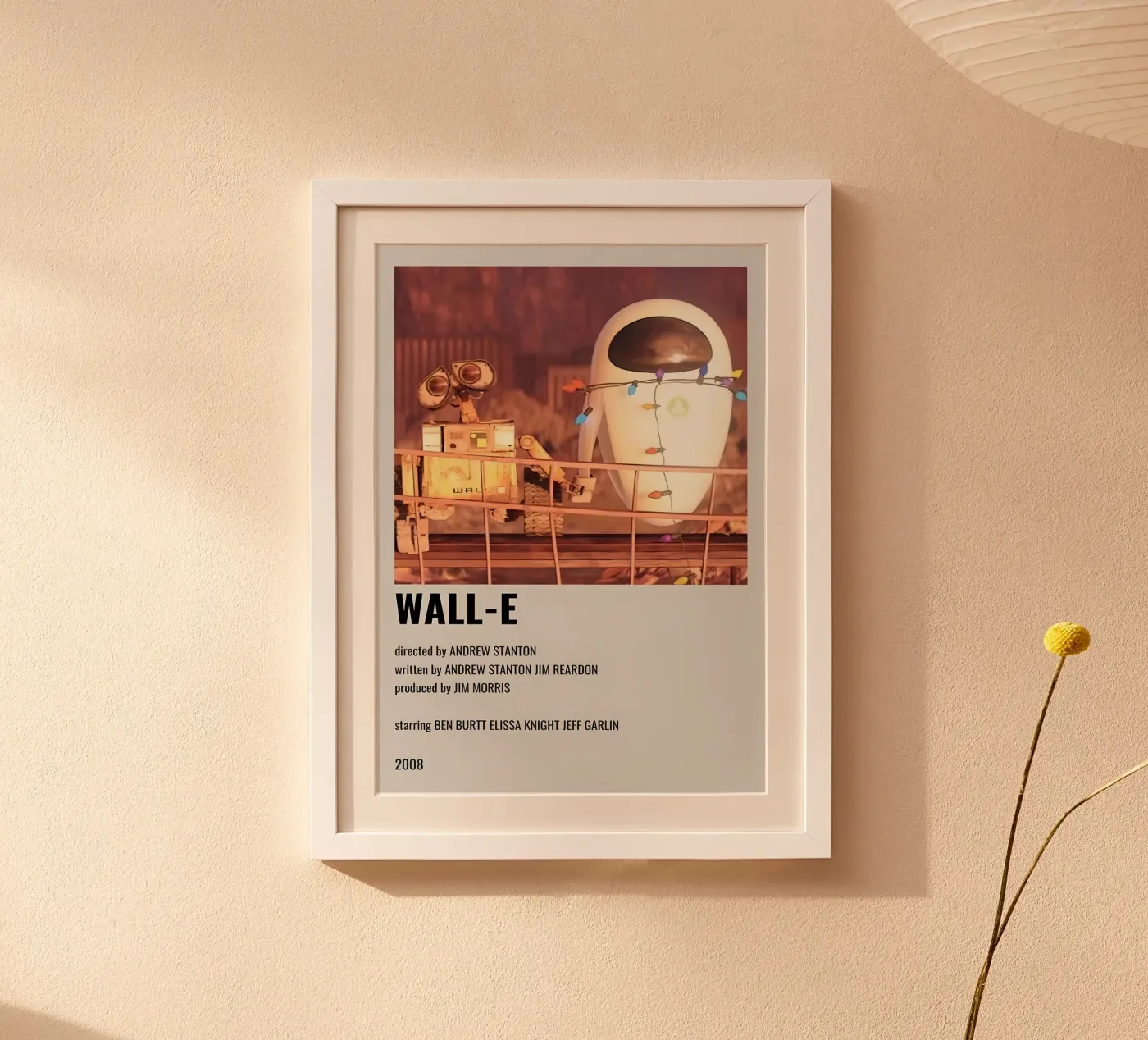 WALL-E poster van MVFminimalist
