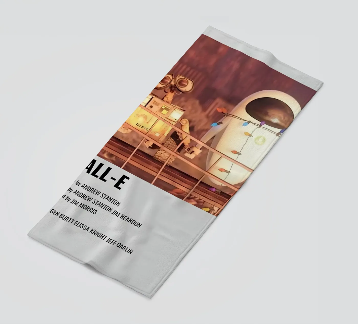 WALL-E beach towel by MVFminimalist