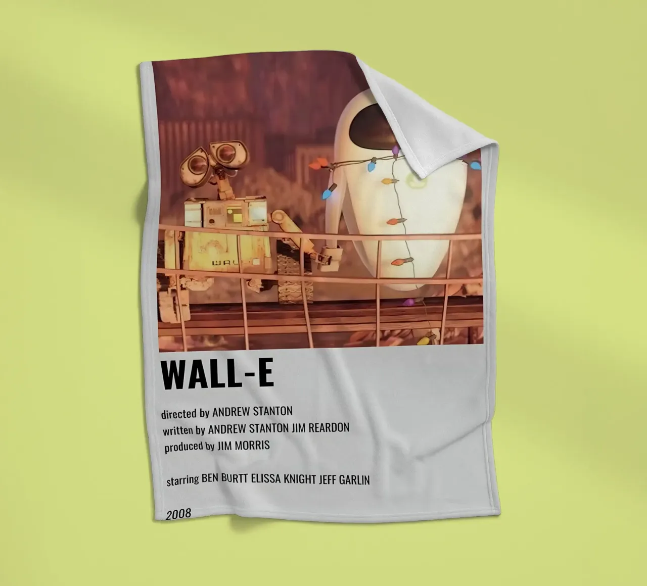 WALL-E fleecedeken van MVFminimalist