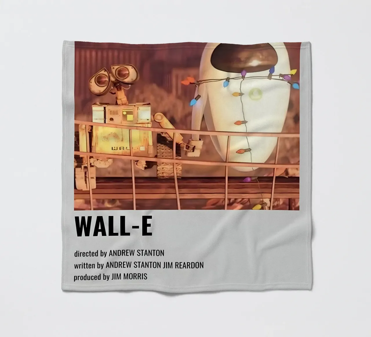 WALL-E fleecedeken van MVFminimalist