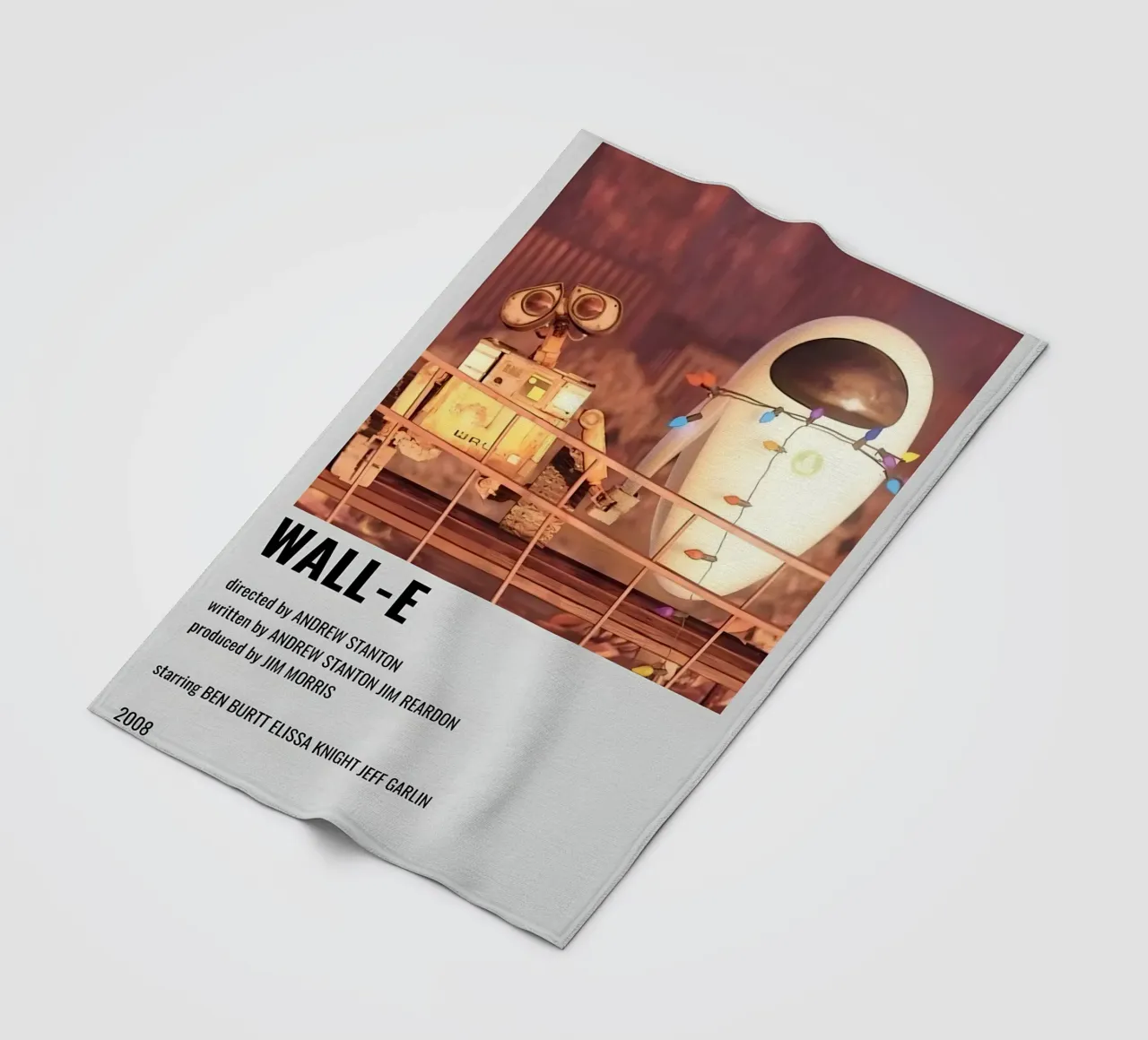 WALL-E fleecedeken van MVFminimalist