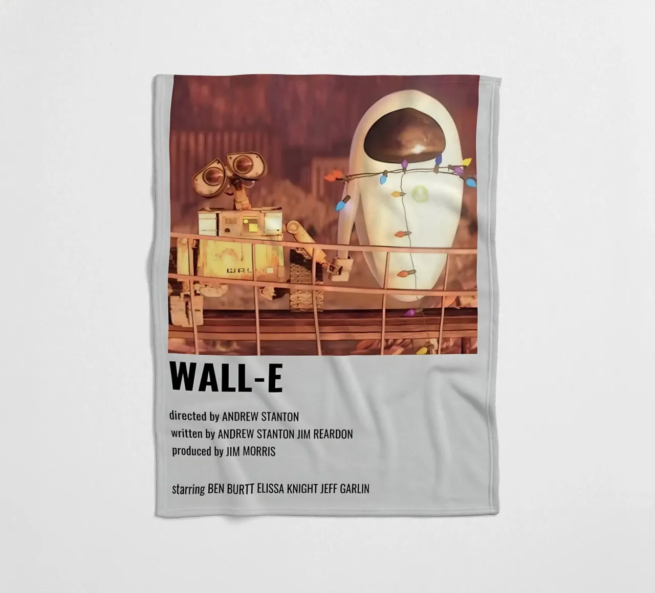 WALL-E fleecedeken van MVFminimalist