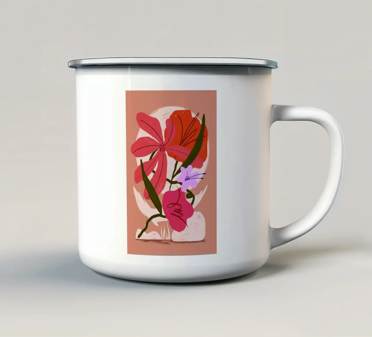 Heralds Of Spring tazza in smalto da Pure