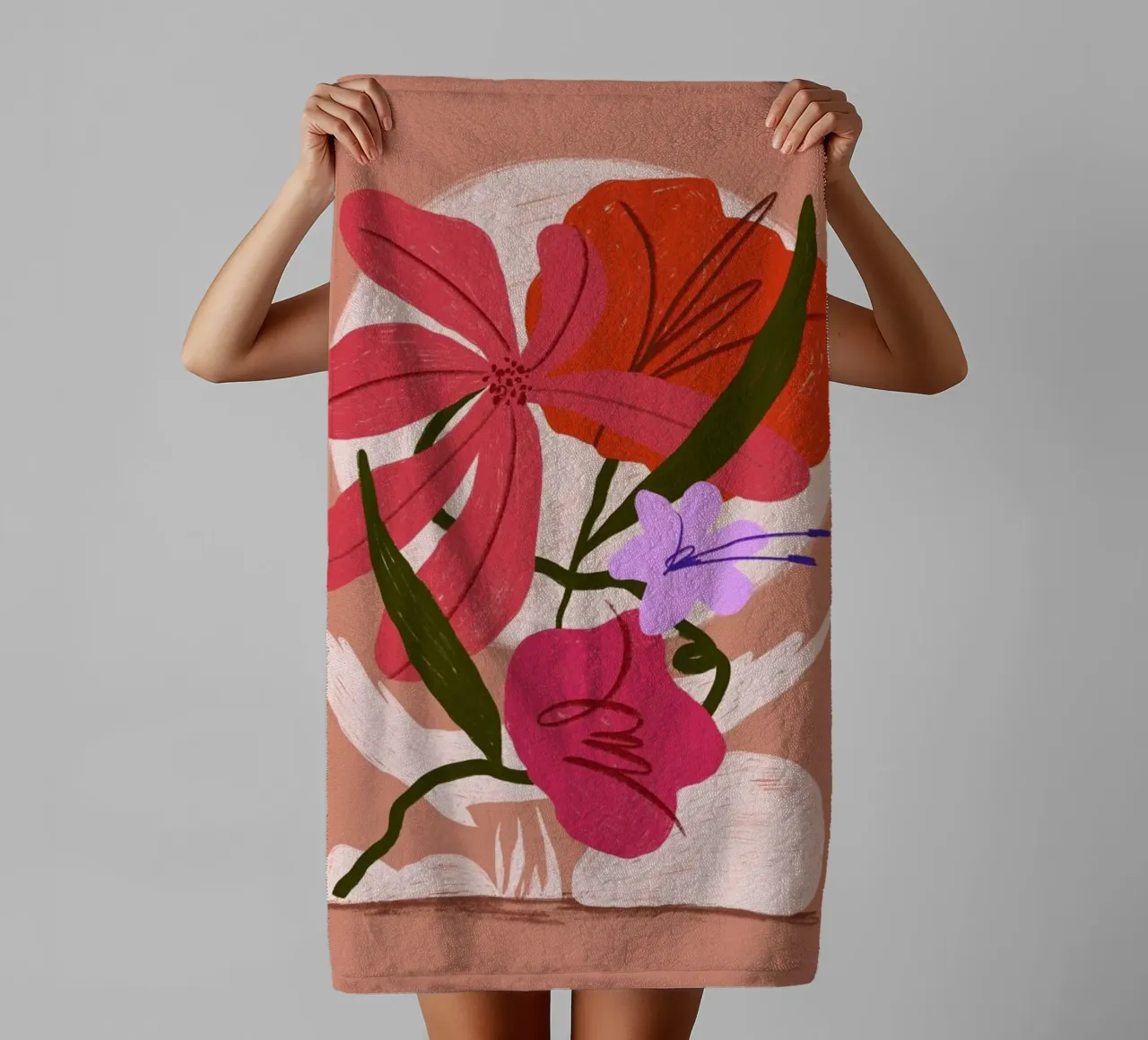 Heralds Of Spring asciugamano da bagno da Pure