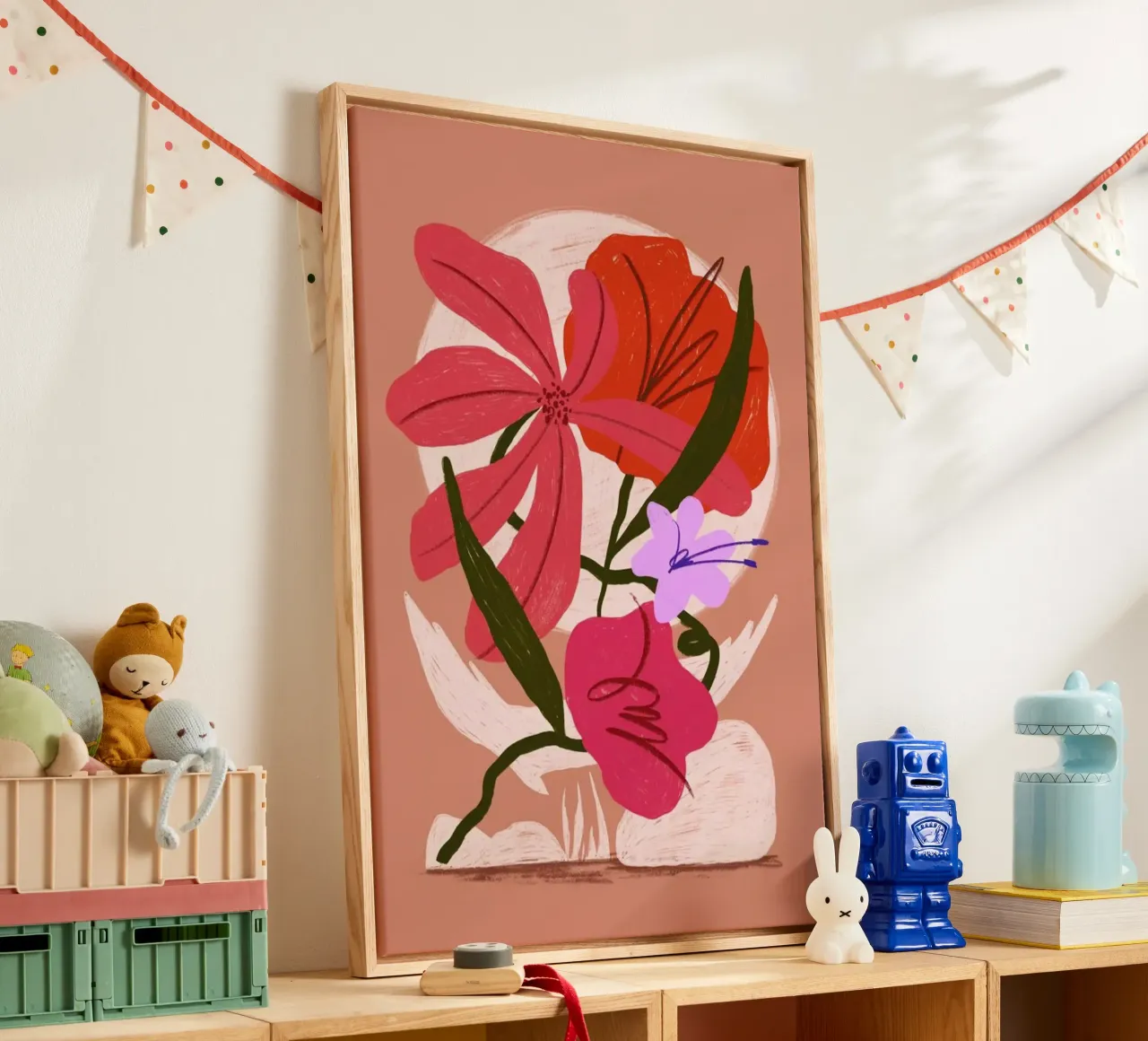 Heralds Of Spring tela con Cornice a cassetta da Pure
