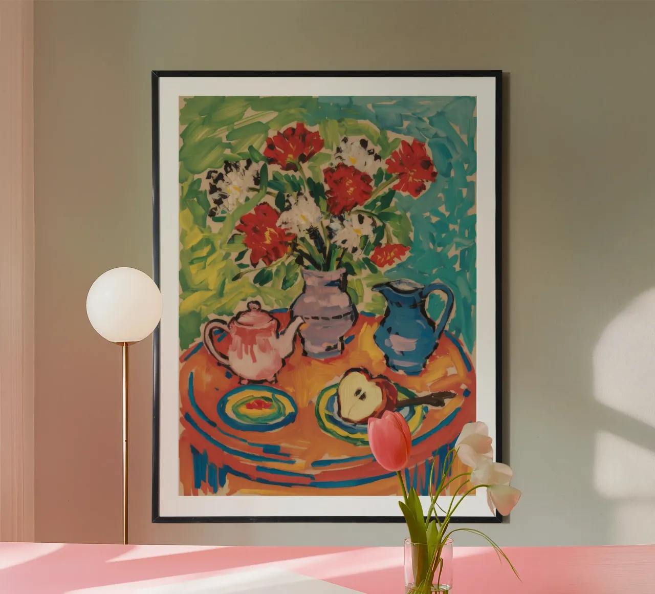 Bodegón Teapot Medley poster de Stone Decade