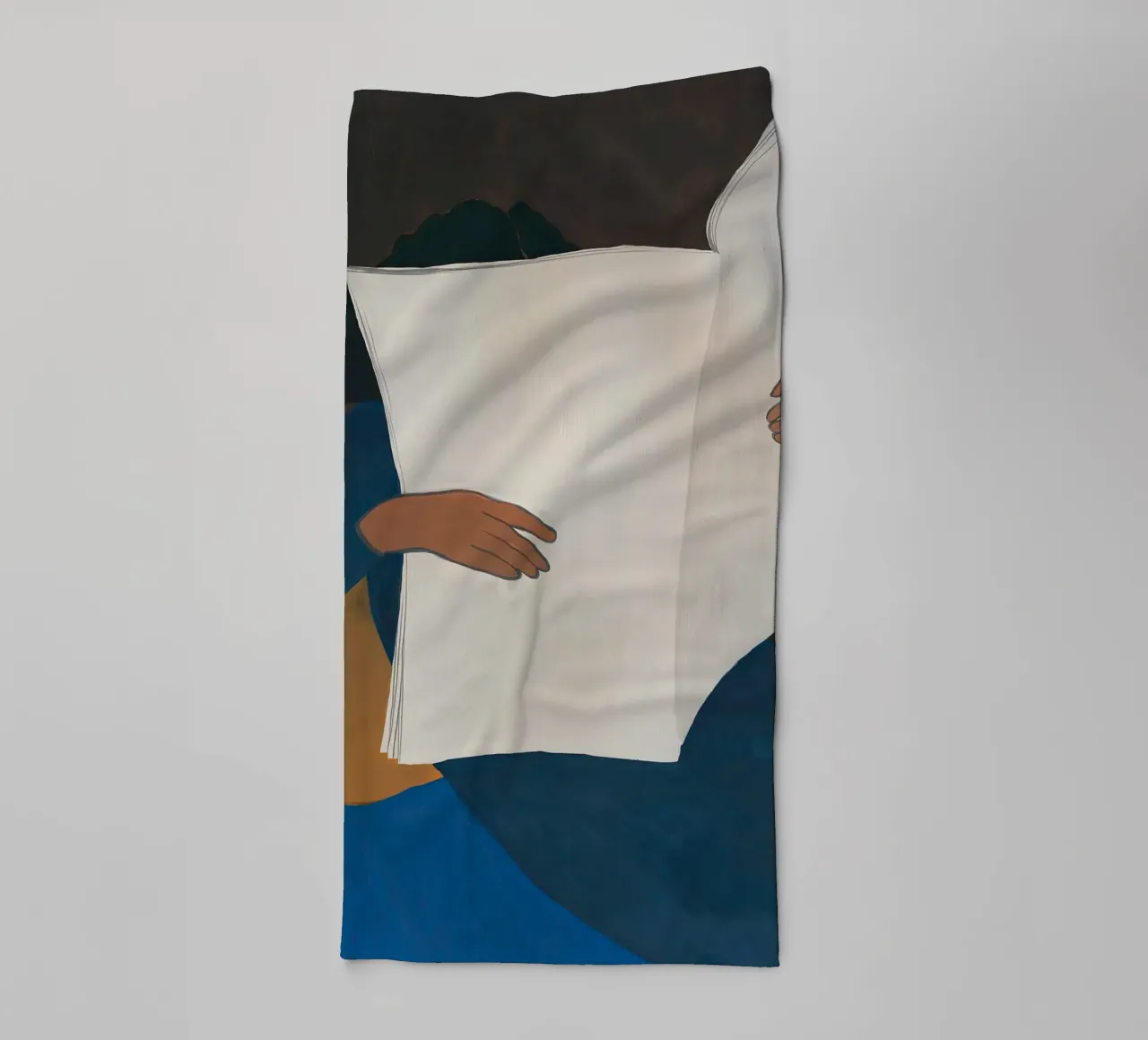 Materiale di lettura Libro di lettura di Hanna Peterson asciugamano da bagno da Davidprint