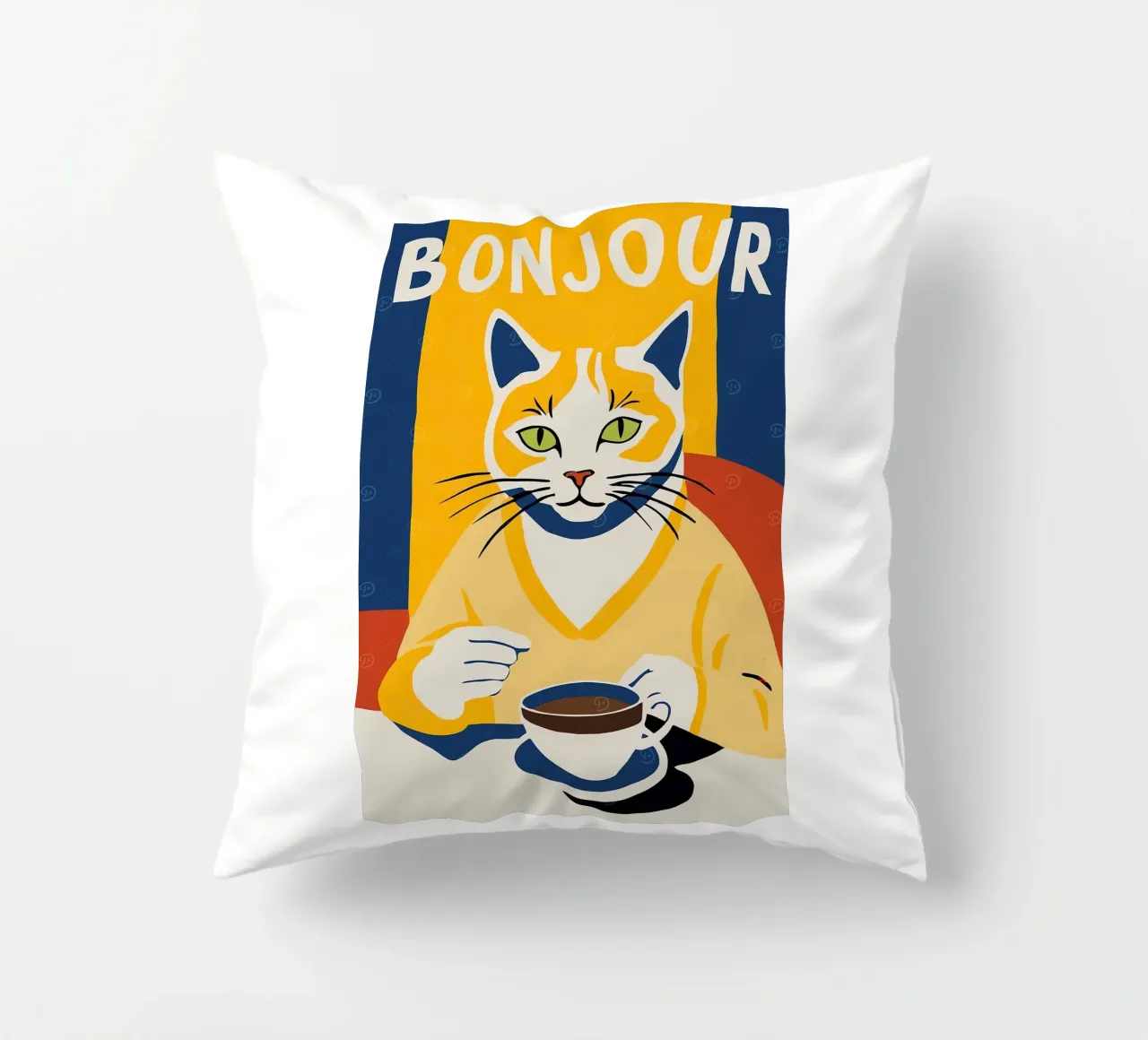Caffè Bonjour cuscino da Arjun