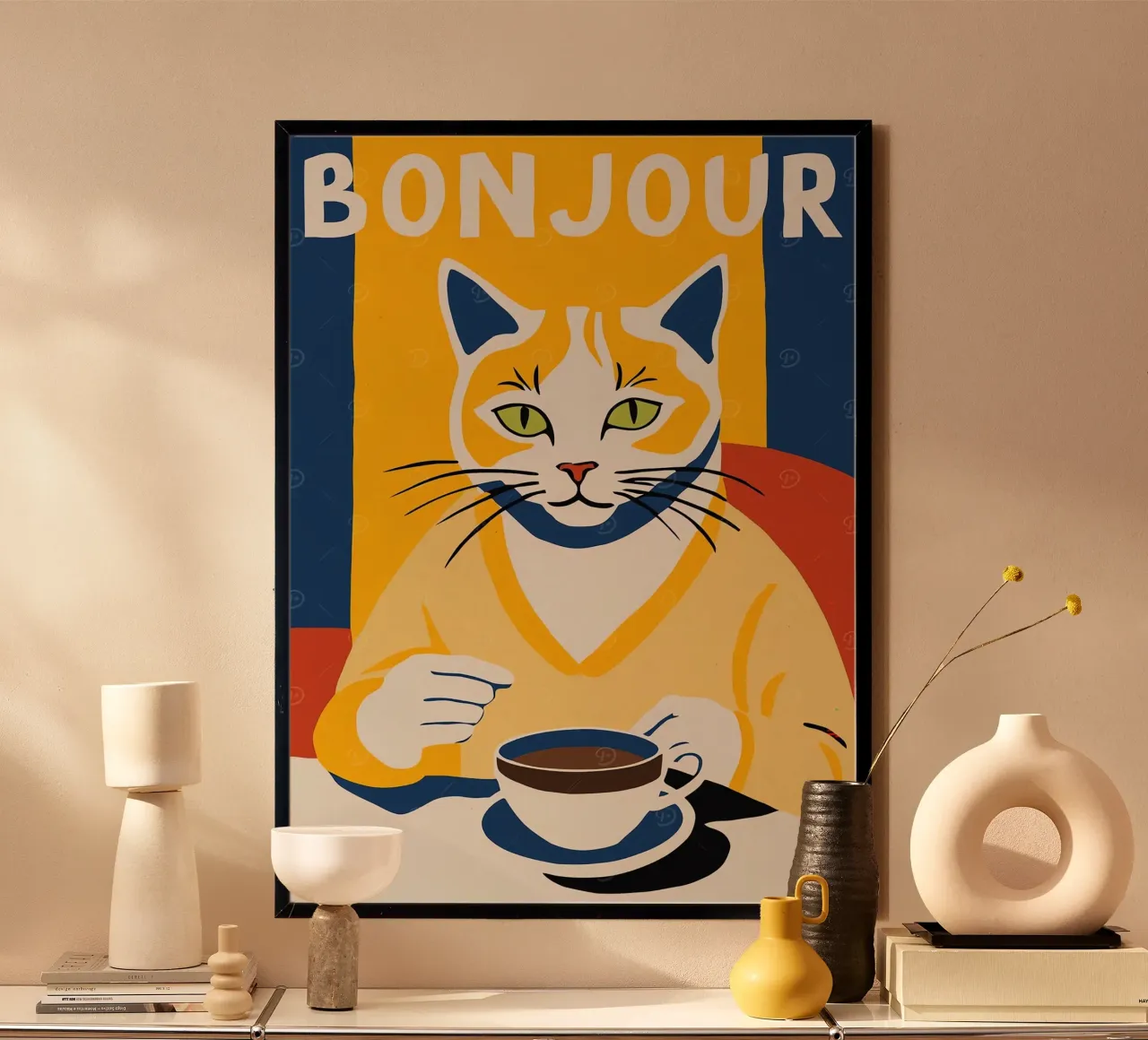 Caffè Bonjour carta hahnemühle da Arjun
