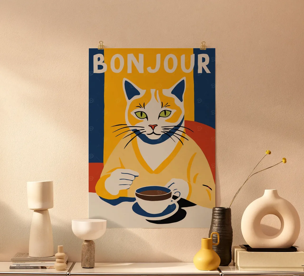 Caffè Bonjour poster da Arjun