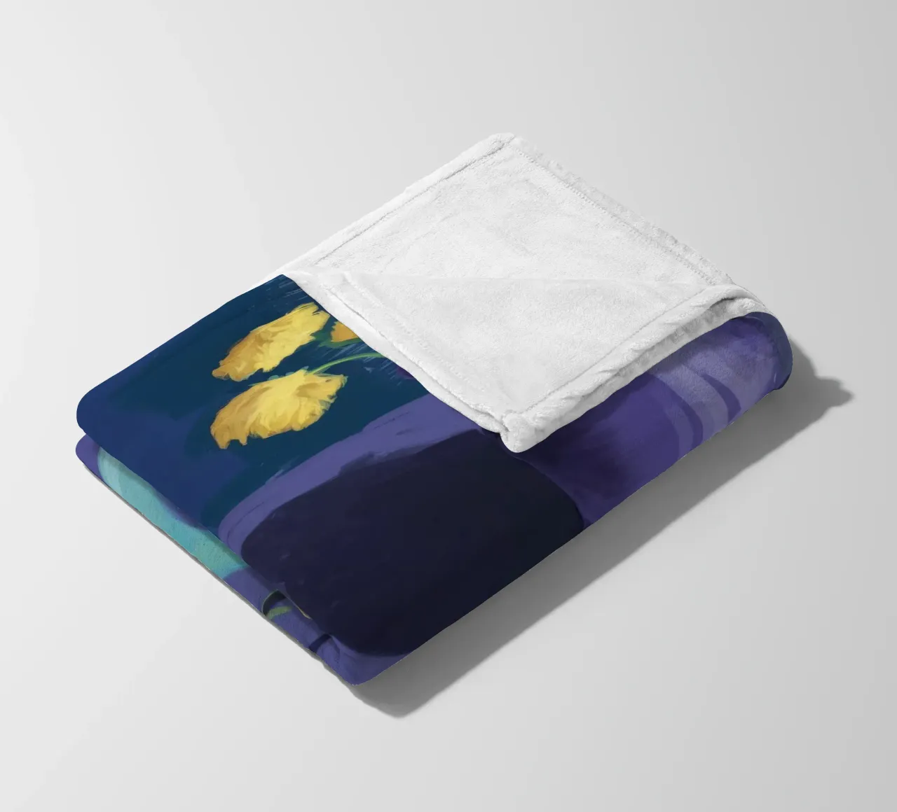 Strawberry Banana Scissors fleece blanket by Stone Decade