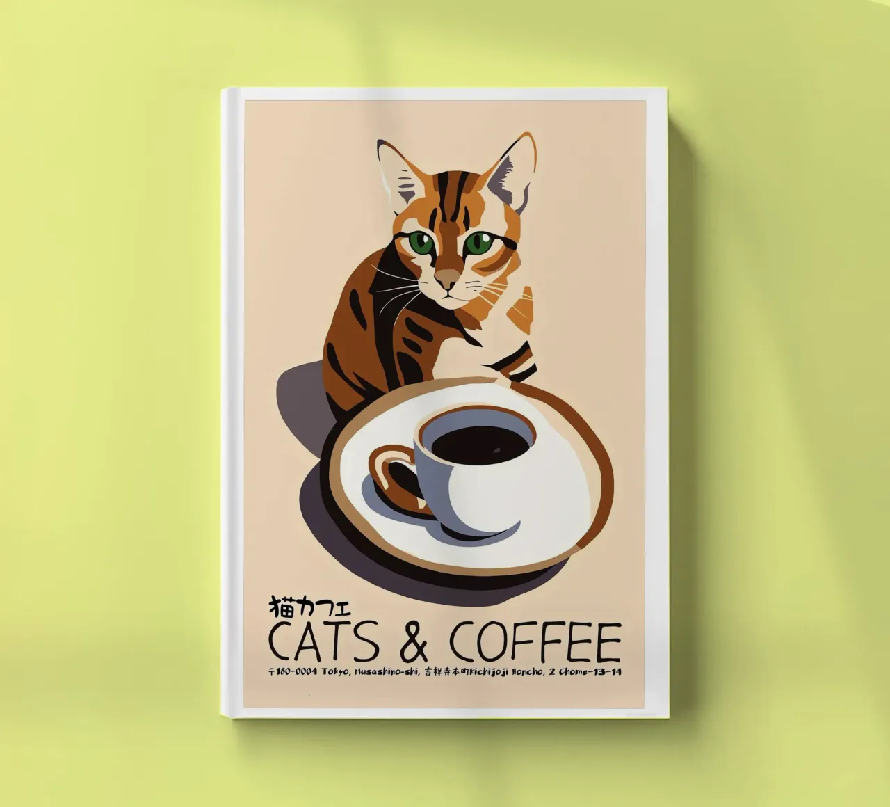 Gatto e caffè giapponese diario da Arjun