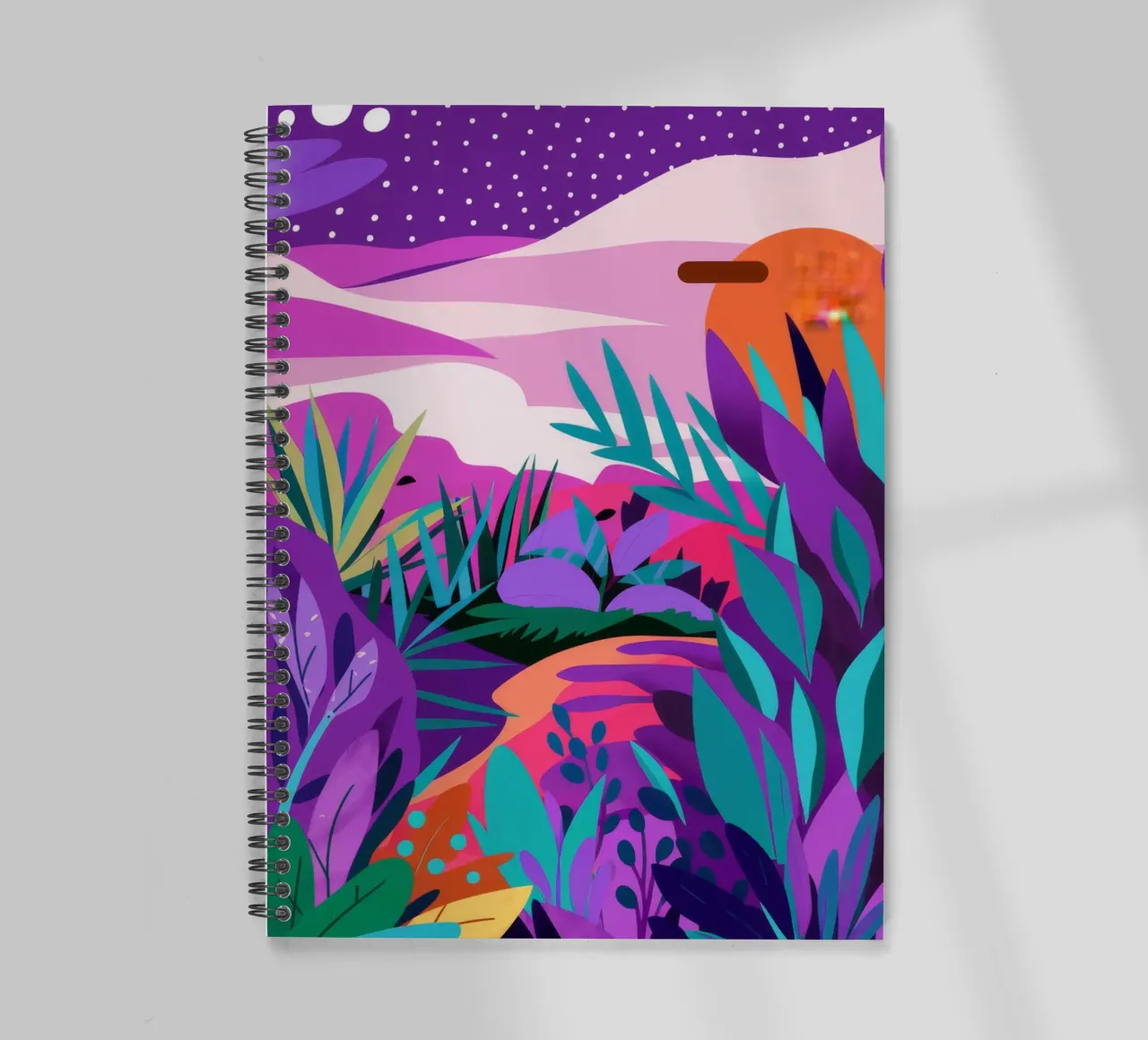 Sogno psichedelico della giungla diario ad anelli da Muse Artworks
