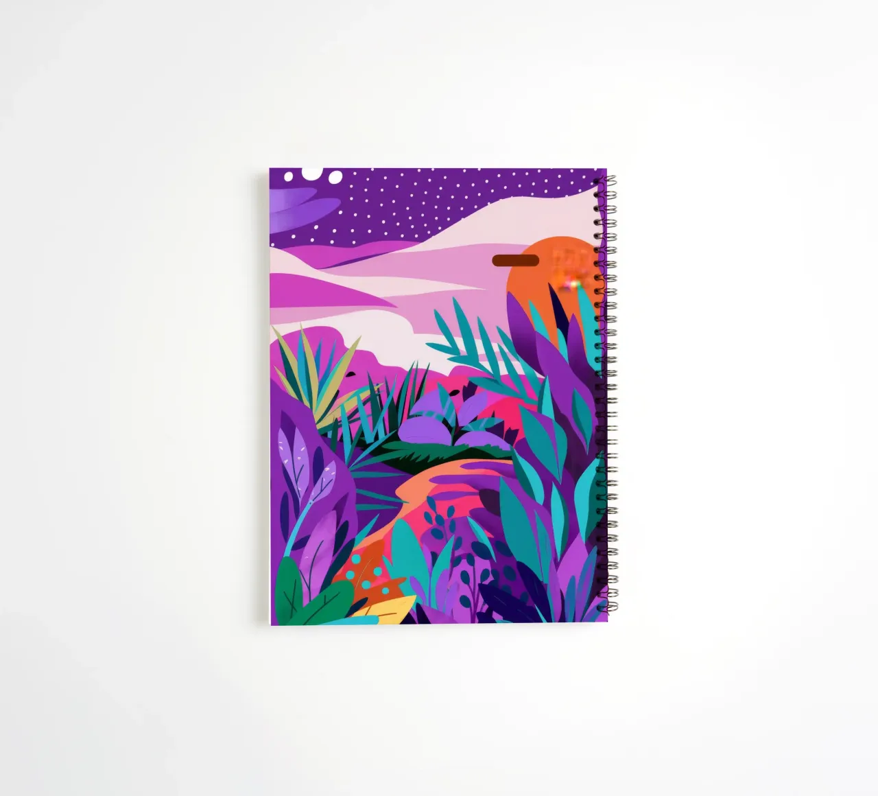 Sogno psichedelico della giungla diario ad anelli da Muse Artworks