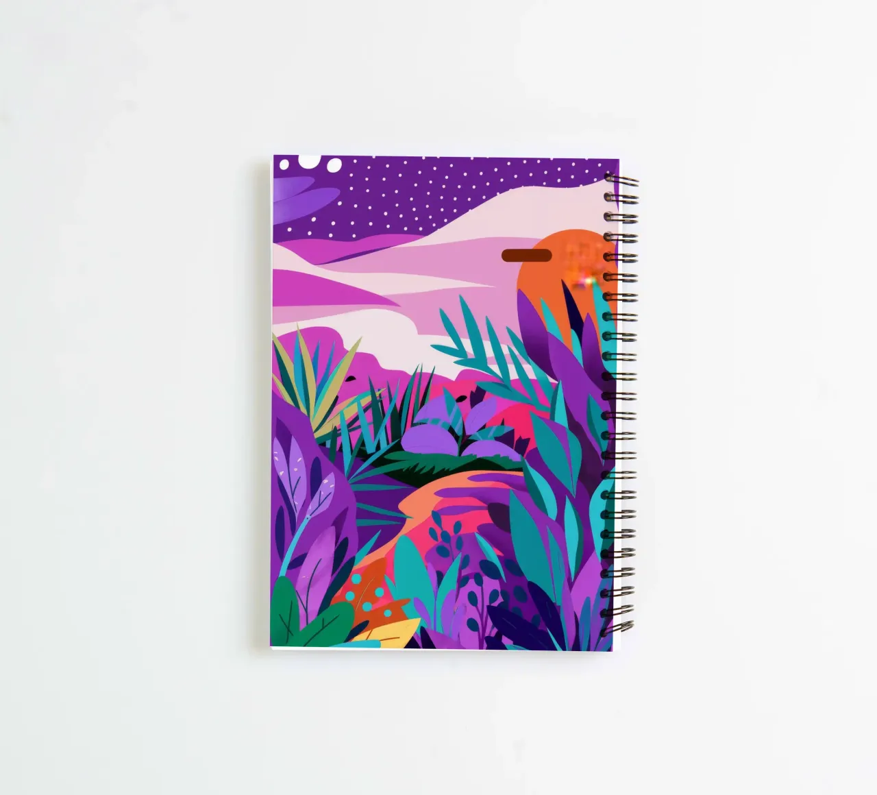 Sogno psichedelico della giungla diario ad anelli da Muse Artworks