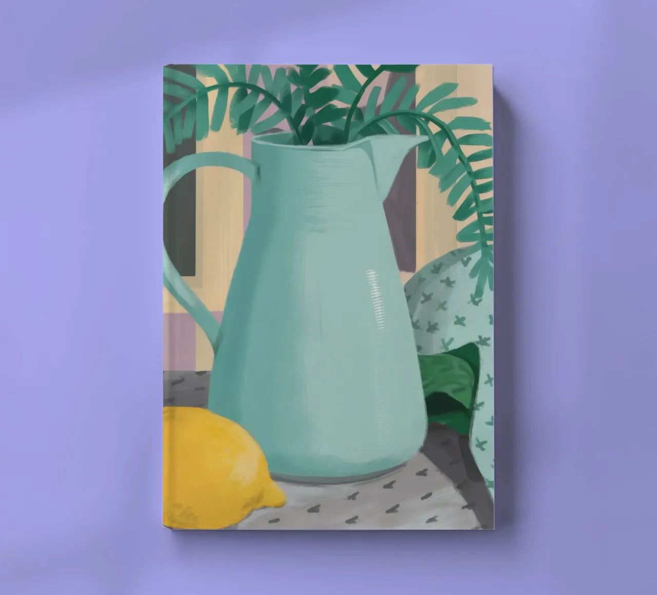 Blue Pitcher Fern notebook by Stone Decade