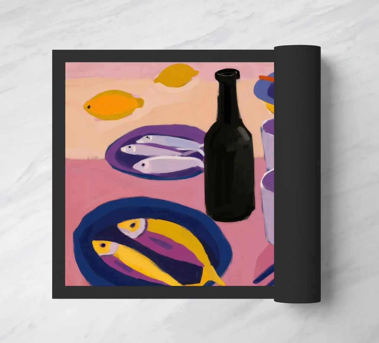 Cena a base di pesce e vino zerbino da Stone Decade