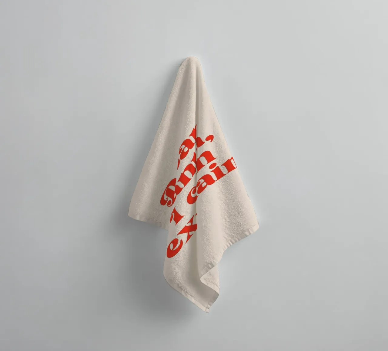 Lieber Weihnachtsmann ich kann Weihnachten erklären drucken Handtuch von Ayleen