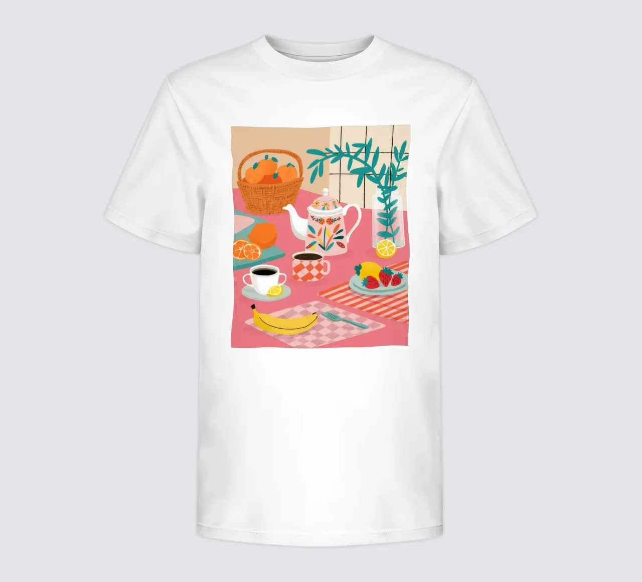 Crema di frutta per l'ora del tè t-shirt bambini da Muse Artworks