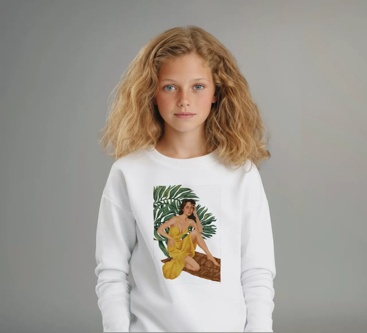 Abito d'oro Riposo felpa bambino da Marigold Tiga