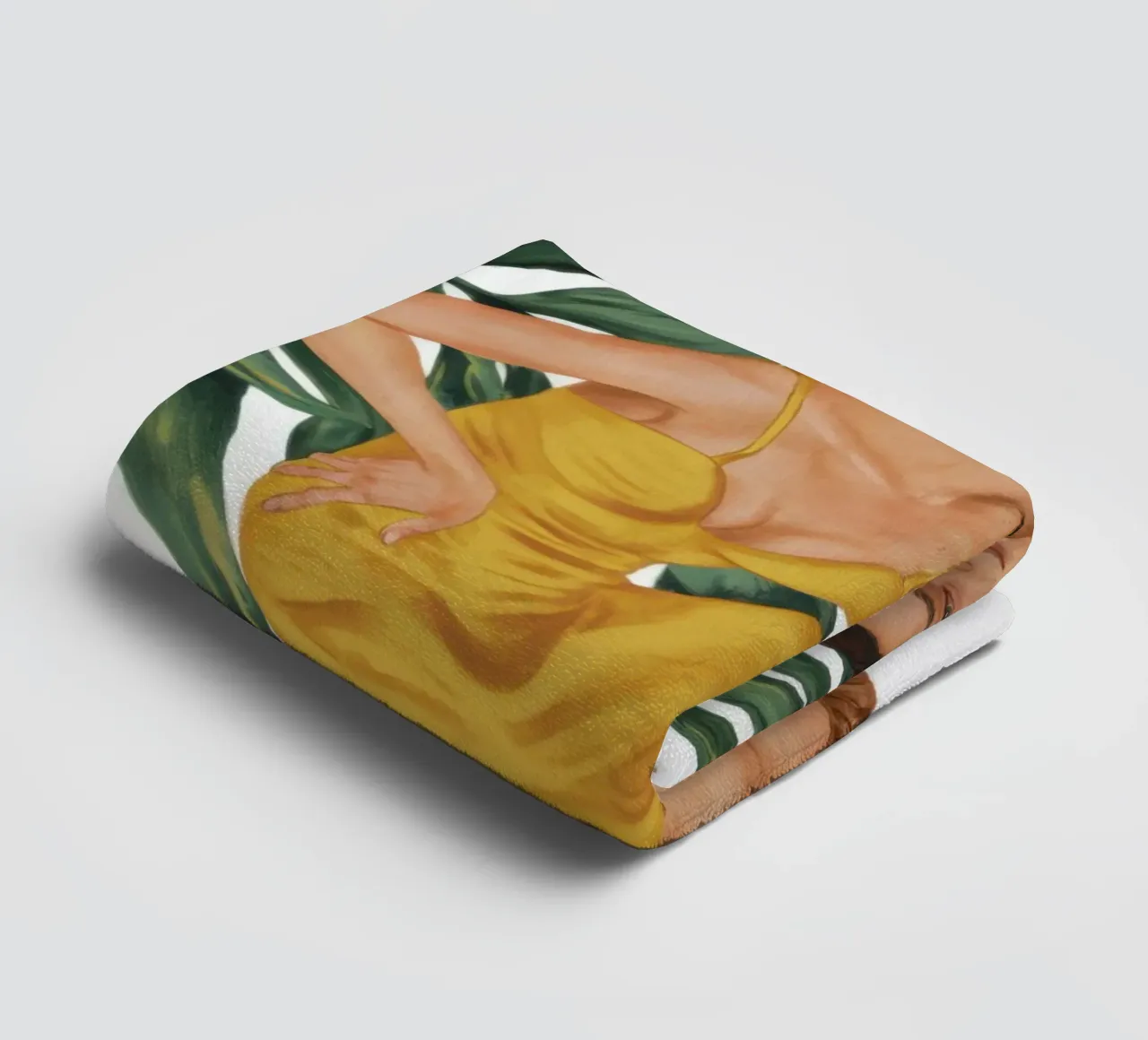 Robe d'or Repose serviette de bain de Marigold Tiga
