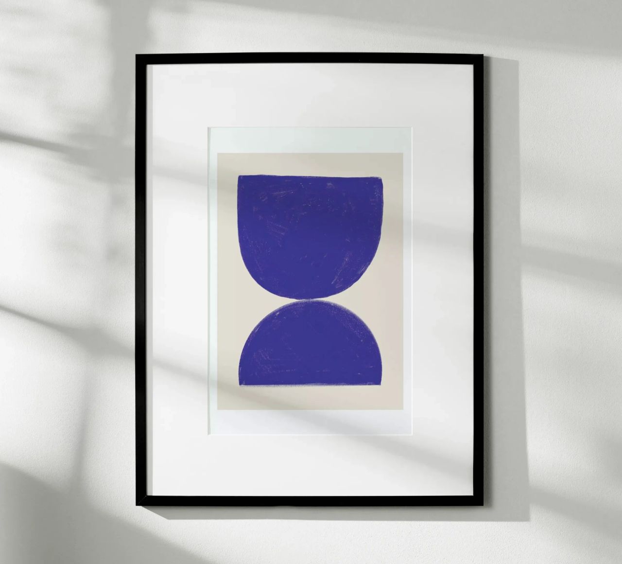 Rumi Blue poster van Mottos by Sinan Saydik