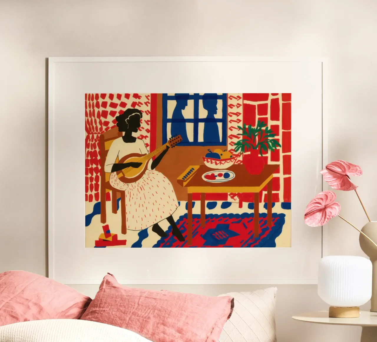 Mandolina Comida Quietud poster de Marigold Tiga