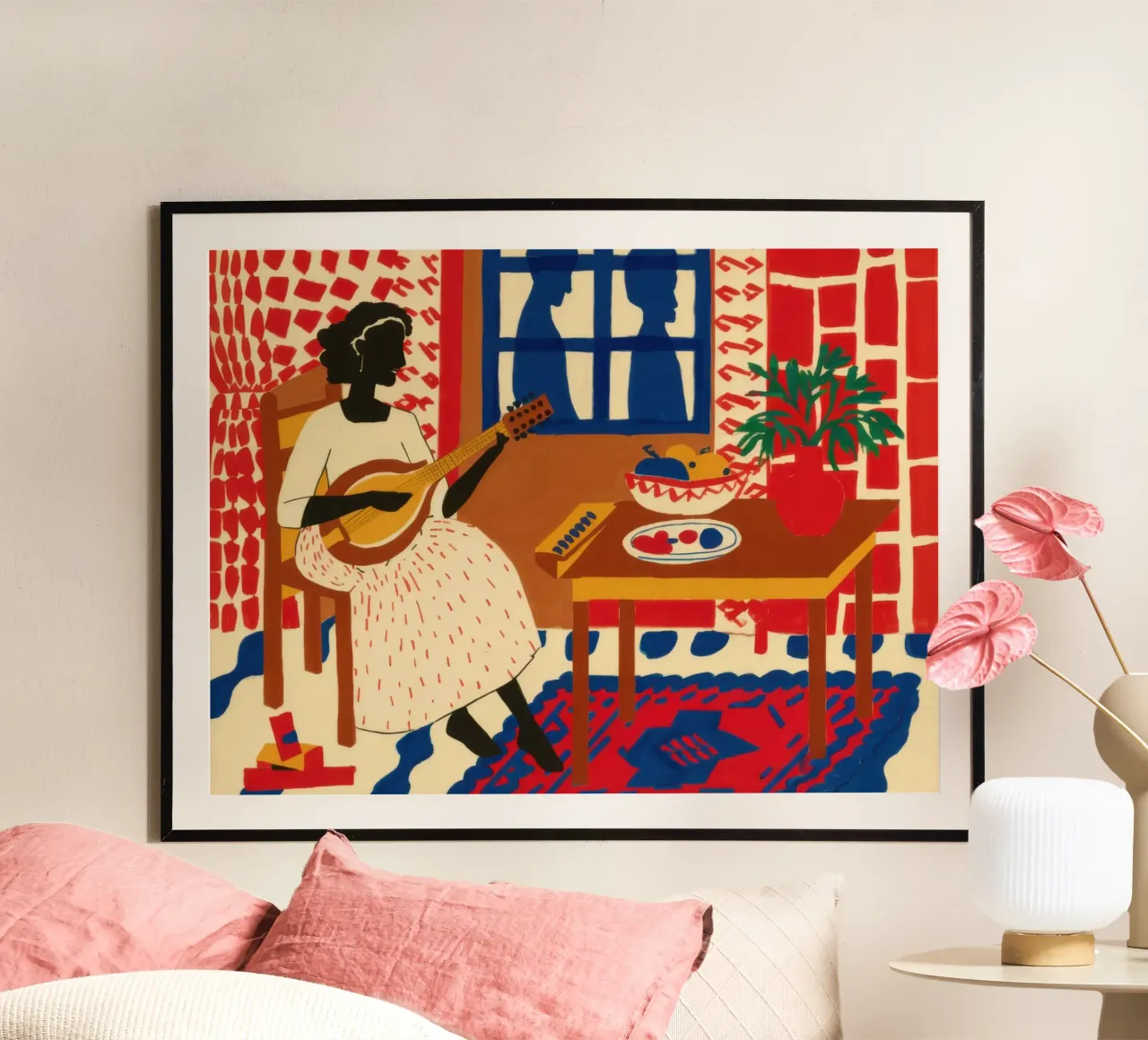 Mandolina Comida Quietud poster de Marigold Tiga