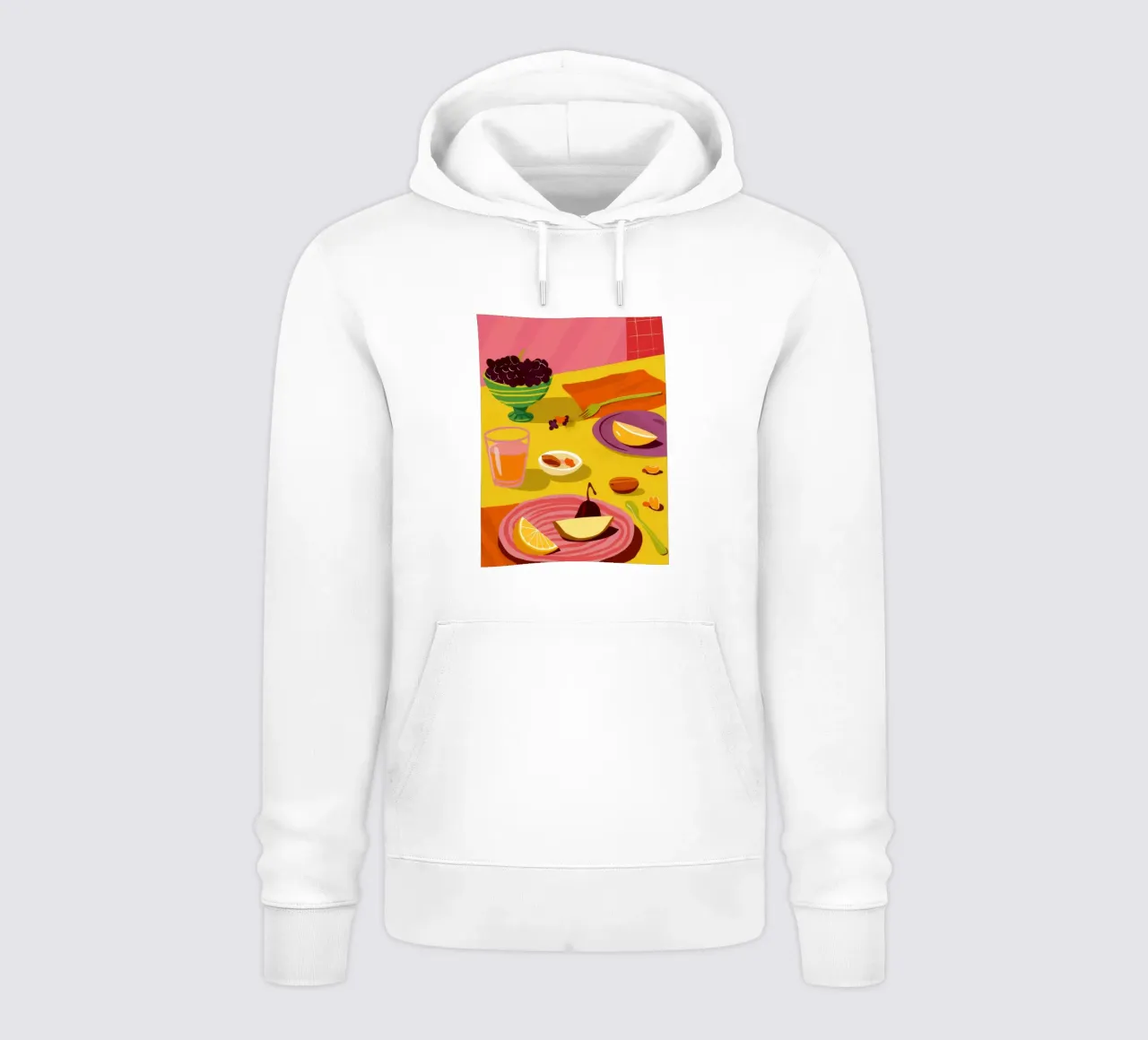 Colazione con crema di datteri felpa con cappuccio da Muse Artworks