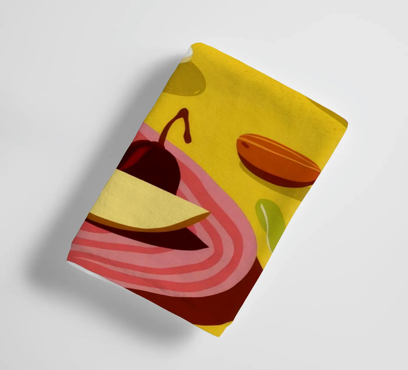 Breakfast Date Spread towel by Muse Artworks