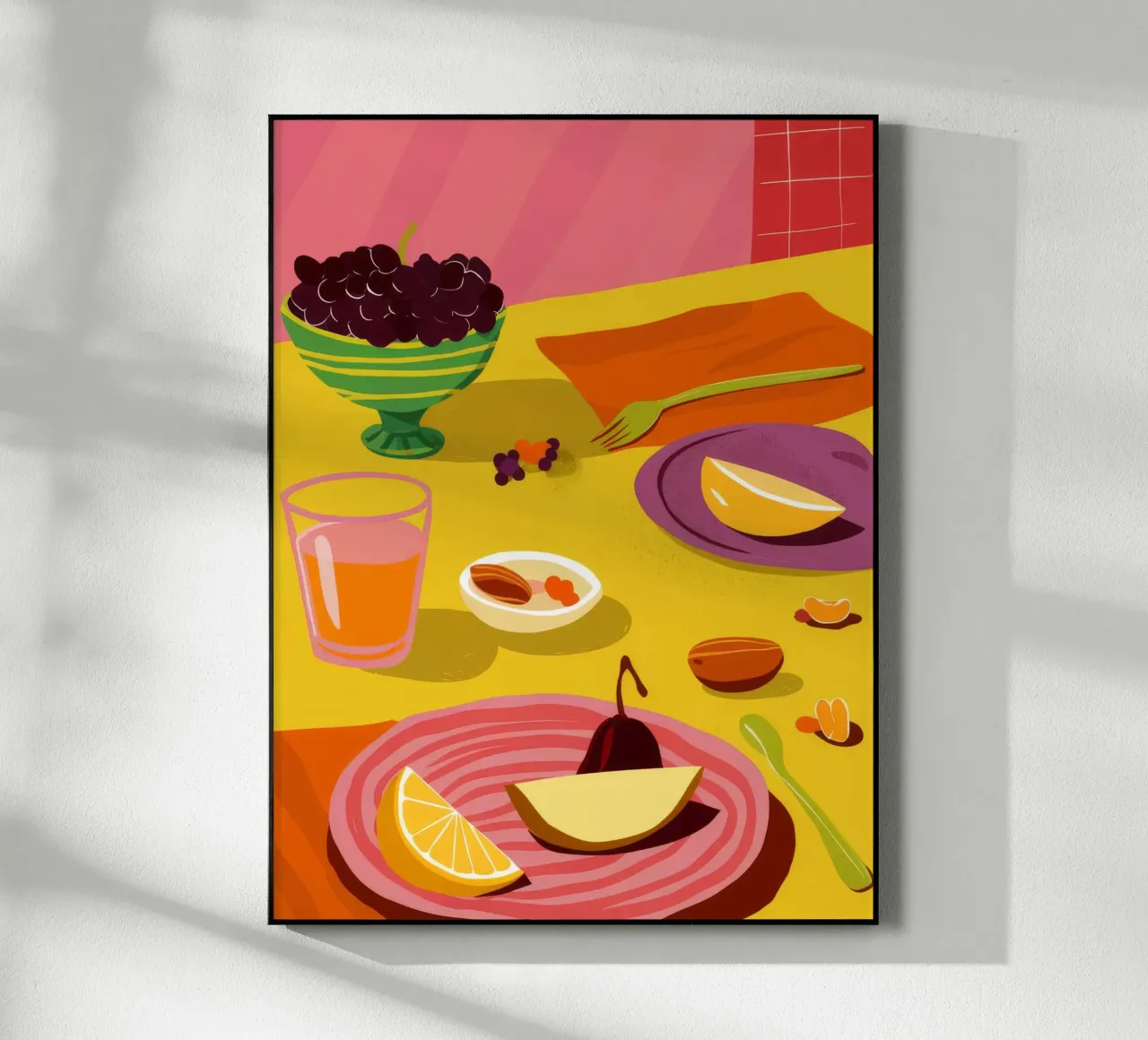 Colazione con crema di datteri plexiglass da Muse Artworks