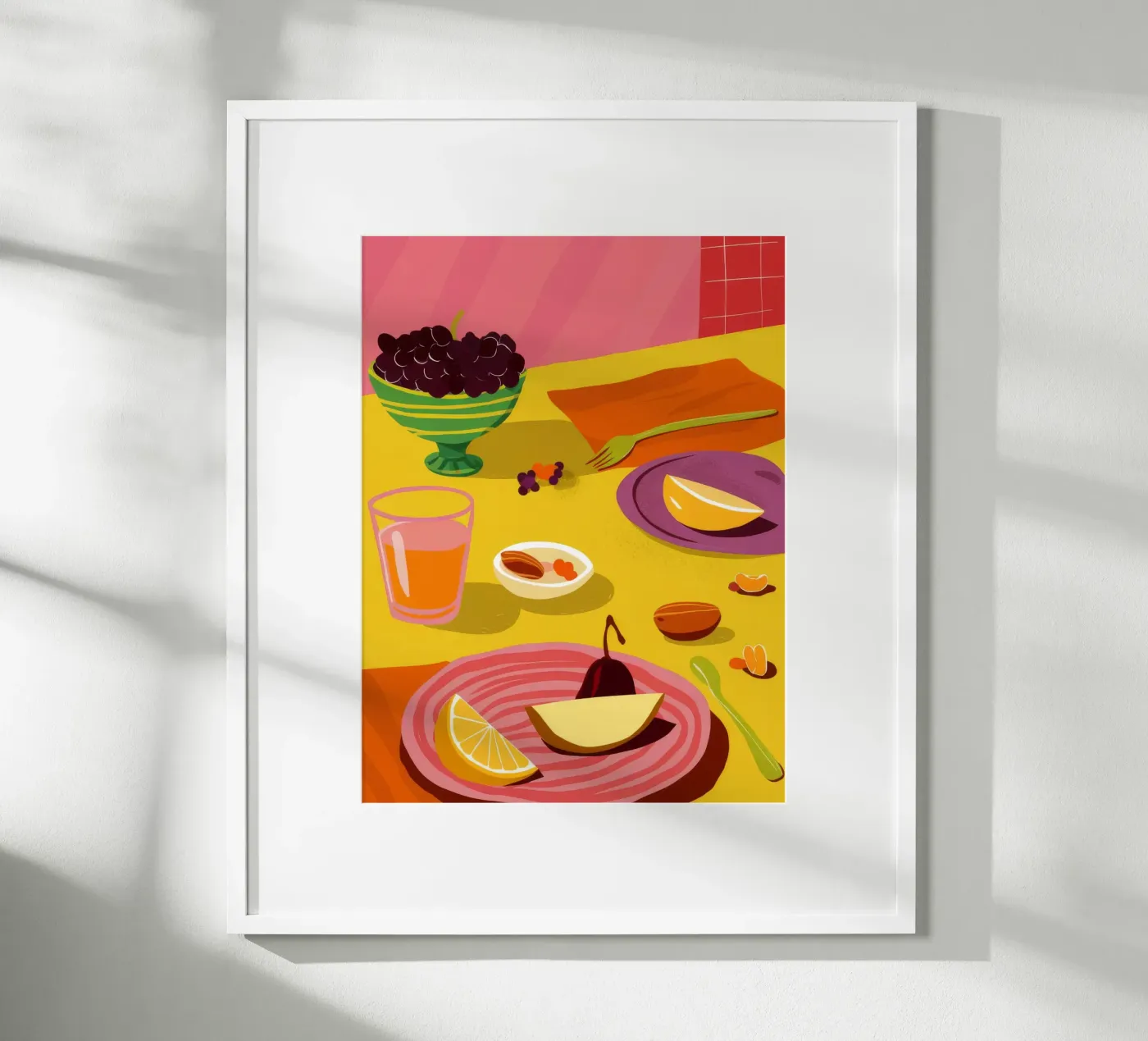 Breakfast Date Spread poster by Muse Artworks