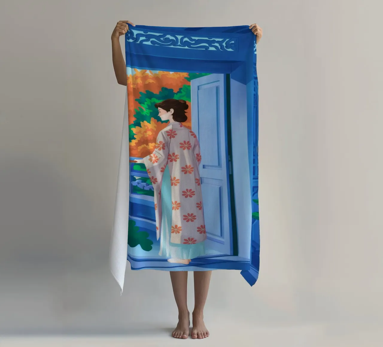 Kimono Balcony Serenity telo mare da FadeAura
