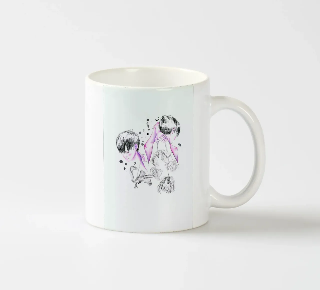 Worried about tazza in ceramica da youdesignme