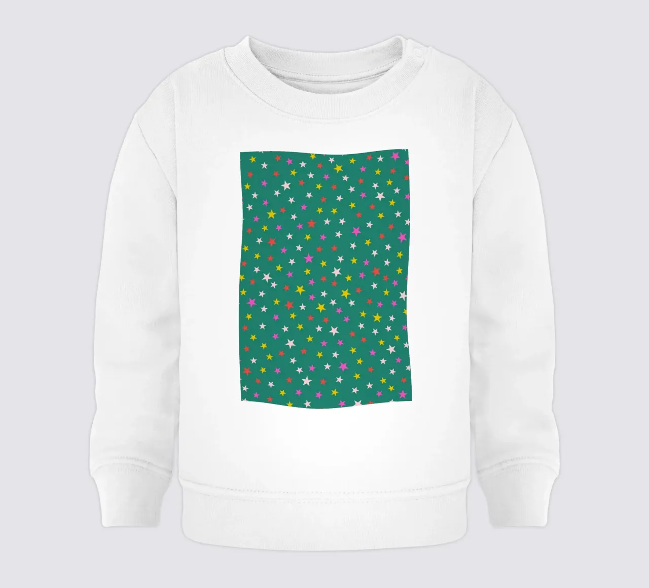 Magic Stardust (green) felpa neonato da Kubistika