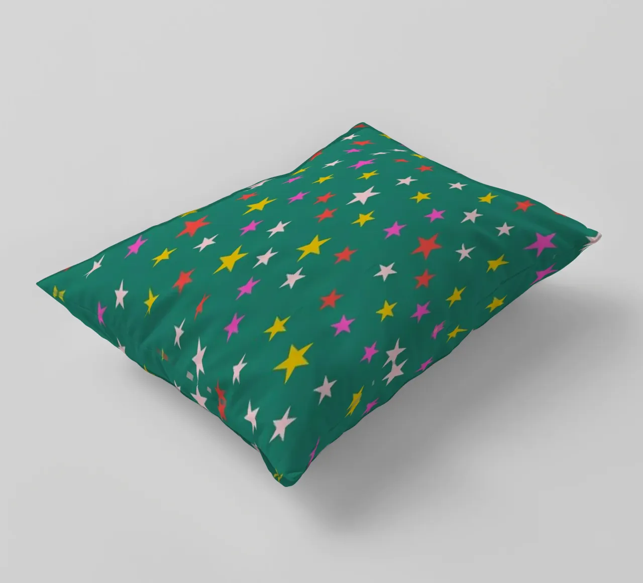 Magic Stardust (green) cuscino da Kubistika